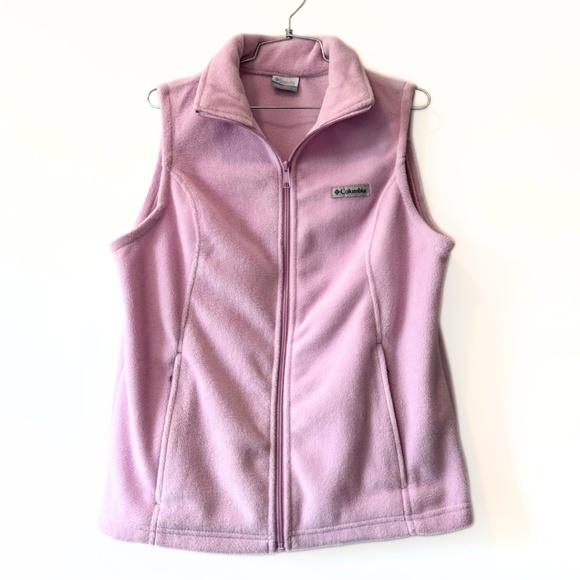 Columbia Benton Springs Fleece Vest Pink Size L - Picture 6 of 11